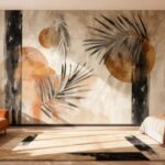 Exclusief Botanisch Behang - Warme Patronen